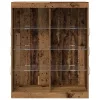  Old Wood Tálalószekrény LED világítással 41x37x100 cm