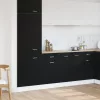  Fekete tölgy fiókos szekrény - 50x46x81.5 cm, MDF-ből készült.