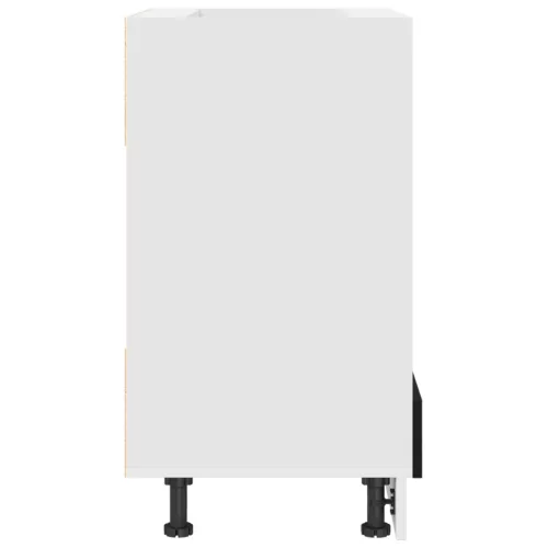  Szekrény sütőhöz Musta tammi 60 x 46 x 81.5 cm Faanyag