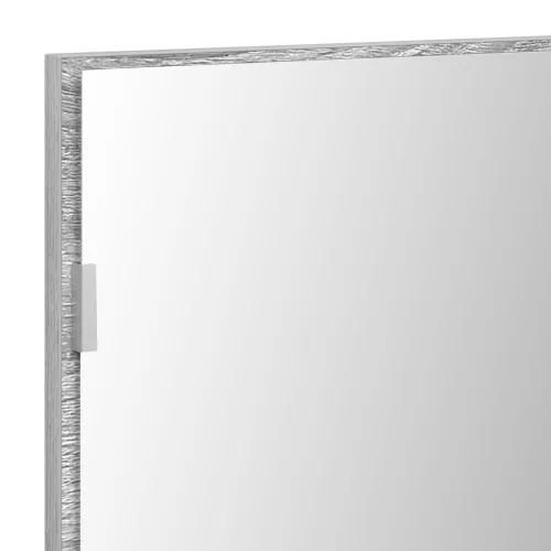  Fürdőszoba Tükörszekrény LED Fénnyel Szürke Sonoma 80x37 cm