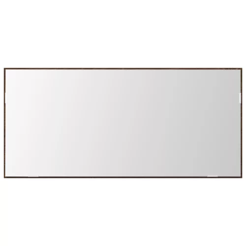  Fürdőszoba Tükörszekrény LED Fénnyel Barna Tölgy 80x37 cm