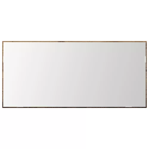  Fürdőszoba Tükörszekrény LED Fénnyel Régi Fa 80x37 cm