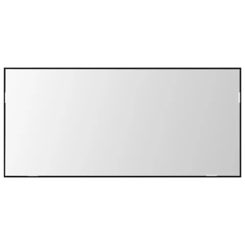  Fürdőszoba Tükörszekrény LED világítással Fekete Tölgy 80x37 cm