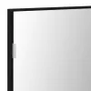  Fürdőszoba Tükörszekrény LED világítással Fekete Tölgy 80x37 cm