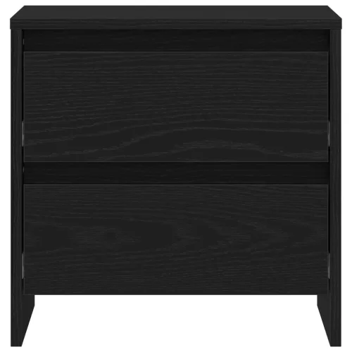  Éjjeli asztal Fekete Tölgy 45x34x44,5 cm Műanyag