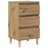  Éjjeli szekrény Artisan tölgy 40x35x70 cm Mérnöki fa