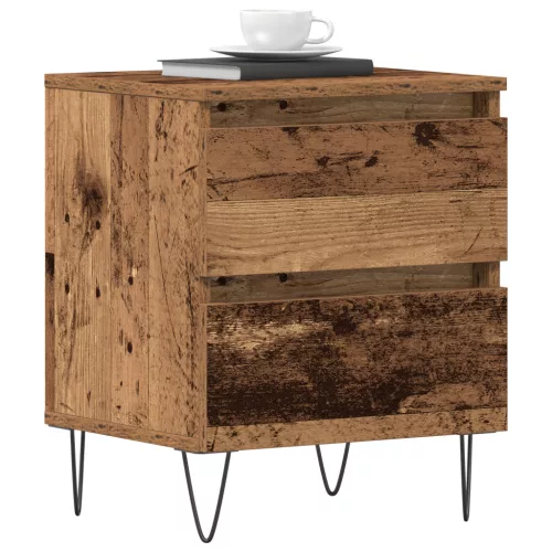  Éjjeli Szekrény Régi Fa 40x35x50 cm Műgyanta Fa