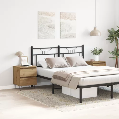  Éjjeli szekrény 2 db Kézműves tölgy 40x35x50 cm Mérnöki fa