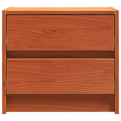  Éjjeliszekrények 2 pcs Faggyú barna 40 x 30.5 x 35.5 cm Fenyőfa