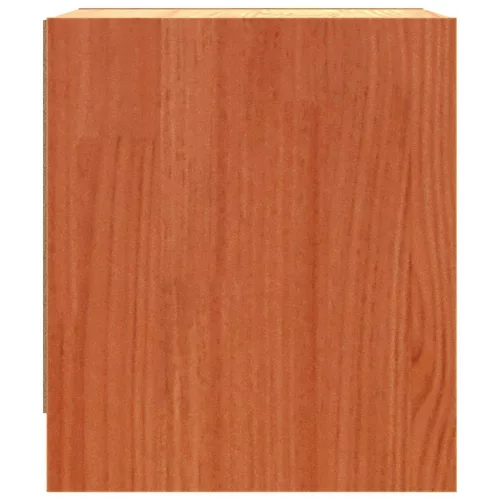 Éjjeliszekrények 2 pcs Faggyú barna 40 x 30.5 x 35.5 cm Fenyőfa