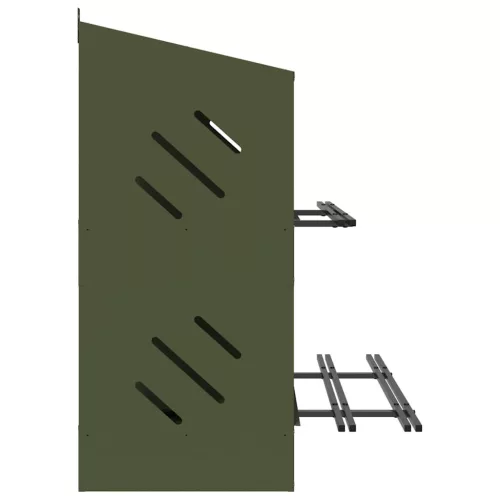  olívazöld fémből fém csirke fészekrakó doboz 8 rekesszel