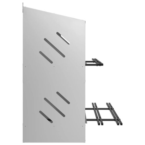  horganyzott ezüst fém csirke fészekrakó doboz 8 rekesszel