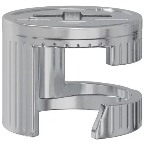  Cam zár anyák 2 pcs Ezüst 15 x 11,5 mm Acél