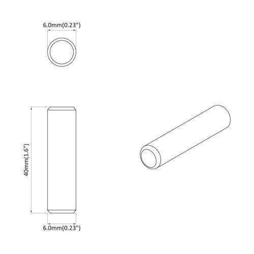 Fa dübelek 24000 pcs Barna Tömör fa