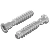  Fejzár csavar 2 pcs Ezüst M7 x 40 mm Acél