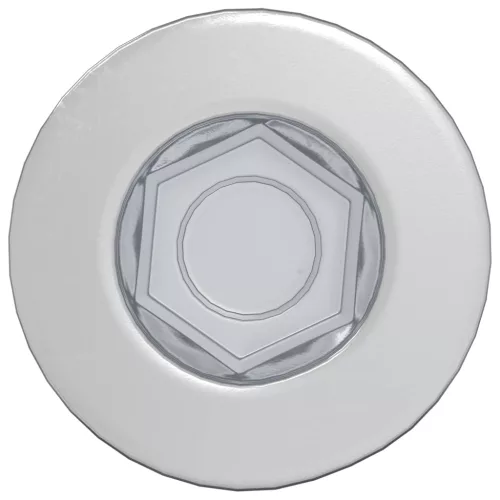  Fejzár csavar 2 pcs Ezüst M7 x 40 mm Acél