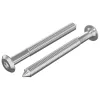 Bútorcsavarok 2 pcs Ezüst M6 x 60 mm Acél