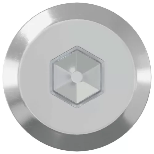  Bútorcsavarok 2 pcs Ezüst M6 x 85 mm Acél