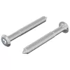  Csavar 2 pcs Ezüst M6 x 50 mm Acél