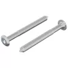  Csavar 2 pcs Ezüst M6 x 60 mm Acél