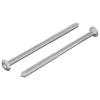  Csavar 2 pcs Ezüst M6 x 100 mm Acél