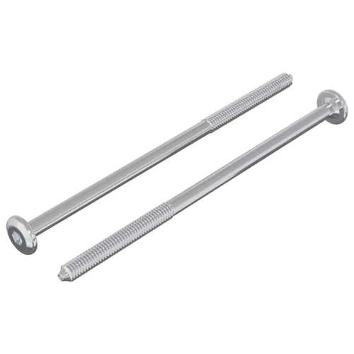  Csavar 2 pcs Ezüst M6 x 120 mm Acél