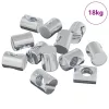  Hordó anyák 3462 pcs Ezüst M6 x 13 mm (Menetátmérő x H) Fém
