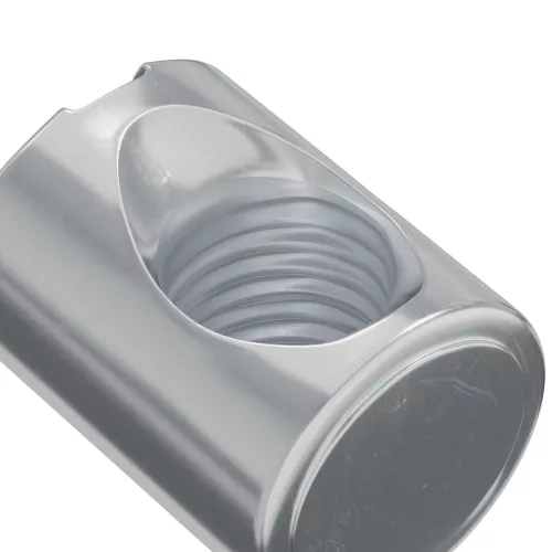  Hordó anyacsavar 12 pcs Ezüst M6 x 13 mm Vas