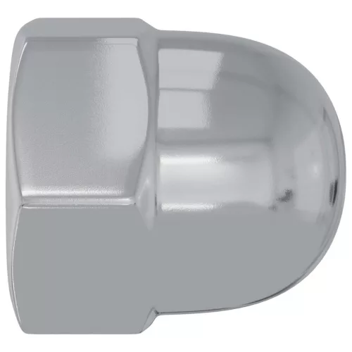  Makk Anyák 2 pcs Ezüst M8 x 10 mm Acél