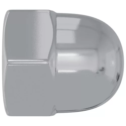  Makk Anyák 2 pcs Ezüst M8 x 10 mm Acél