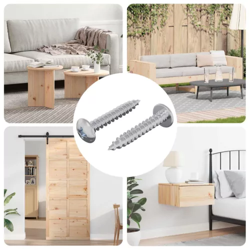  Önmenetes Szög 2 pcs Horganyzott 4 x 25 mm Acél