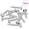  Önmenetes Szög 12 pcs Horganyzott 4 x 25 mm Acél
