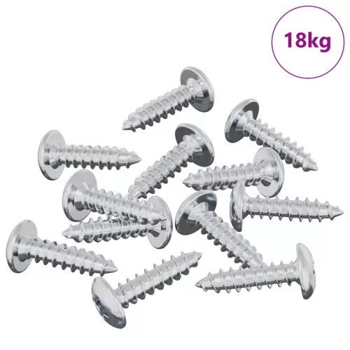  Csavar 13636 pcs Ezüst M4 x 16 mm Acél