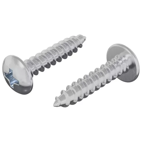  Fa Csavarok 2 pcs Ezüst M4 x 20 mm Acél