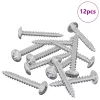  Fa Csavarok 12 pcs Ezüst M4 x 28 mm Acél
