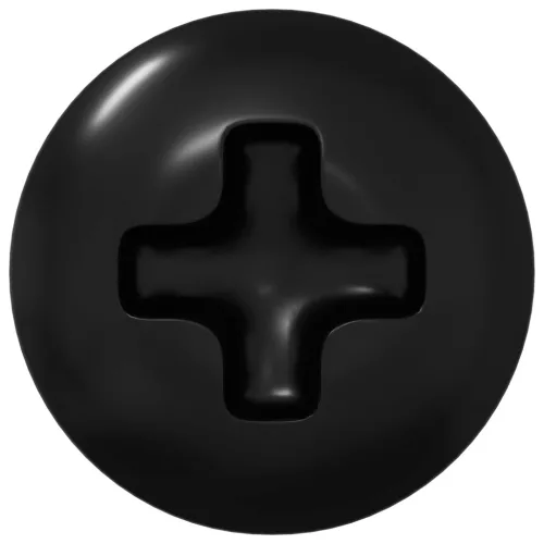  Hüvely Csavarok 2 pcs Fekete M4 x 10 mm Acél