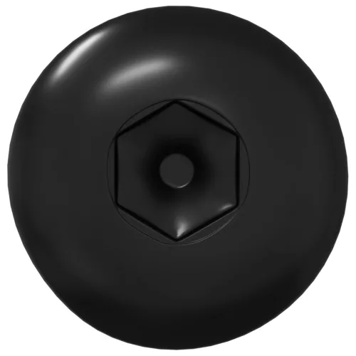  Köpenyes Anyák 12 pcs Fekete M4 x 14,5 mm Vas