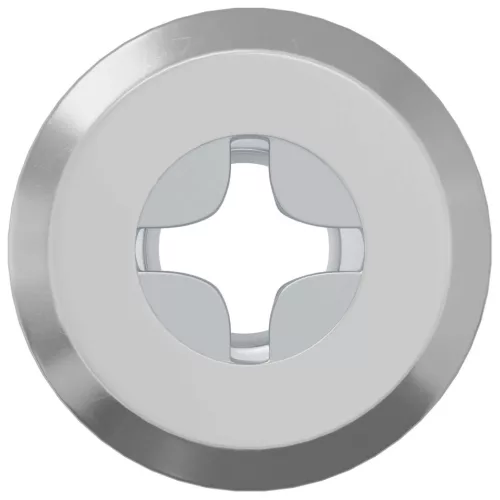  Záró Anya 2 pcs Ezüst M6 x 15 mm Acél