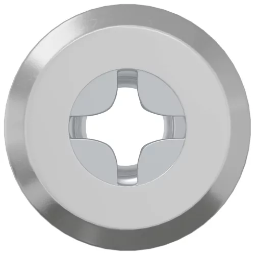  Záró Anya 12 pcs Ezüst M6 x 15 mm Acél