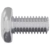  Zár Csavar Egyszínű 12 pcs Ezüst M6 x 12 mm Acél