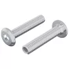  Zár Csavar Egyszínű 2 pcs Ezüst M6 x 30 mm Acél