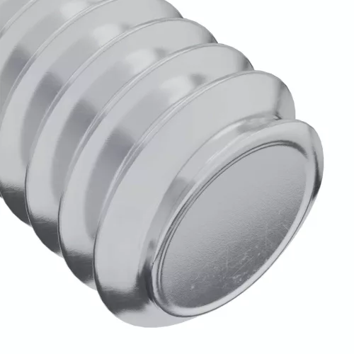  Fejzár Csavar 12 pcs Ezüst M6 x 15 mm Acél