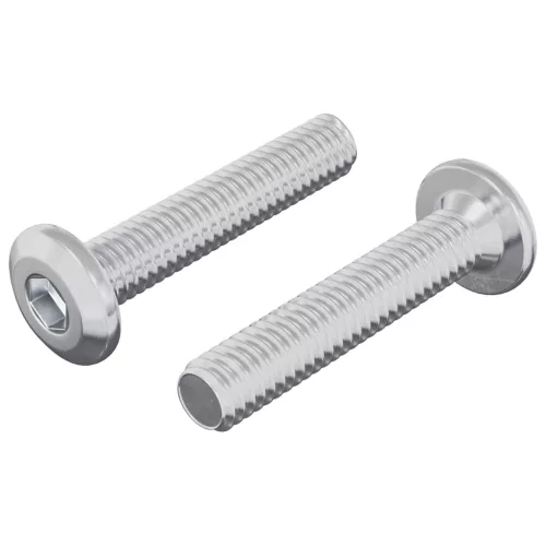  Fejzár Csavar 2 pcs Ezüst M6 x 35 mm Acél
