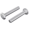  Fejzár Csavar 2 pcs Ezüst M6 x 35 mm Acél
