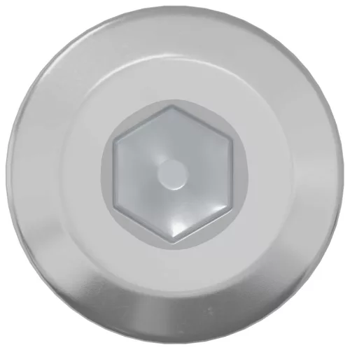  Fejzár Csavar 2 pcs Ezüst M6 x 35 mm Acél