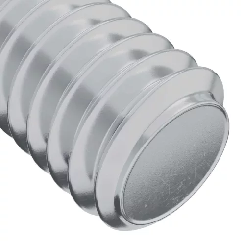  Fejzár Csavar 2 pcs Ezüst M6 x 35 mm Acél