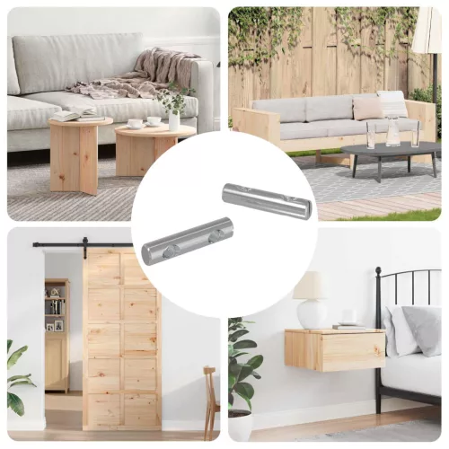  Anyából 2 pcs Horganyzott 60 x 12 mm Vas