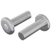  Csavar 2 pcs Ezüst 8 x 25 mm Acél