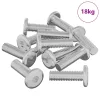  Csavar 1593 pcs Ezüst 8 x 25 mm Acél