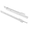  Fiók csúszó 2 pcs Fehér 250 mm Acél